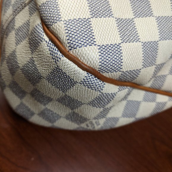 Auth LOUIS VUITTON EVORA MM DAMIER AZUR - Picture 5 of 14